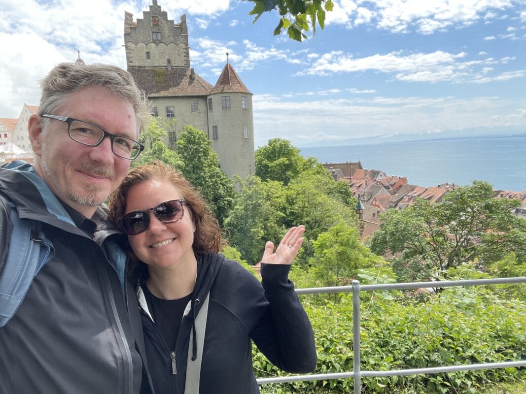 Aaron and Cate Meersburg castle 