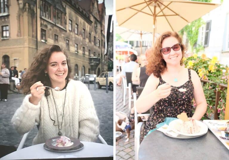 Recreating 25 Old Photos From Living And Traveling In Germany