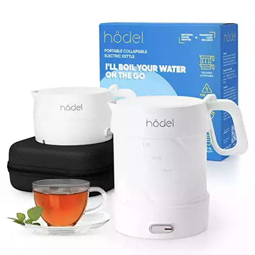 Travel Kettle Electric Small Stainless Steel - Portable Electric Kettle for  Boiling Water - Travel Tea Kettle - Portable Water Boiler - One Cup Hot  Water Maker - 350ml Travel Electric Kettle
