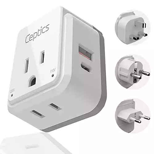 Travel Plug Adapters vs Voltage Converters – Ceptics